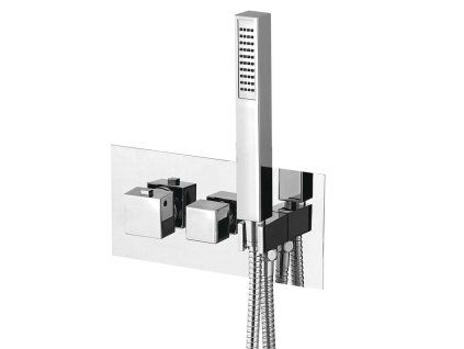 Sapho Latus podomítková sprchová termostatická baterie vč. sprchy 2 výstupy chrom 1102-45