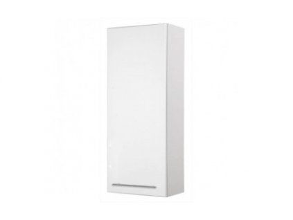 Krajcar K PRO S Thin koupelnová skříňka vysoká 50 x 191 x 33 cm otevírání pravé bílá S06.33