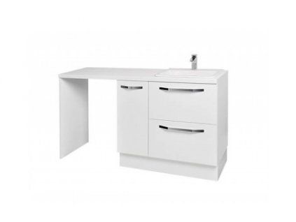 Krajcar PM pračkový modul s umyvadlem 160 x 91 x 51 cm pračka vlevo bílá PMCV160