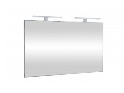 Krajcar zrcadlo 130 x 75 x 3,5 cm bez osvětlení bílá Z10.130