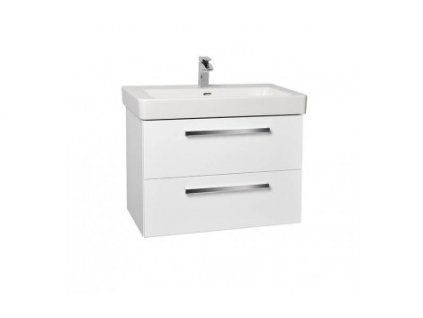 Krajcar KPS K Pro S koupelnová skříňka s umyvadlem 70 x 65 x 46,5 cm bílá KPS70
