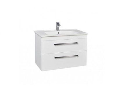 Krajcar KA Atria koupelnová skříňka s umyvadlem 85 x 58 x 45 cm bílá 2KA85