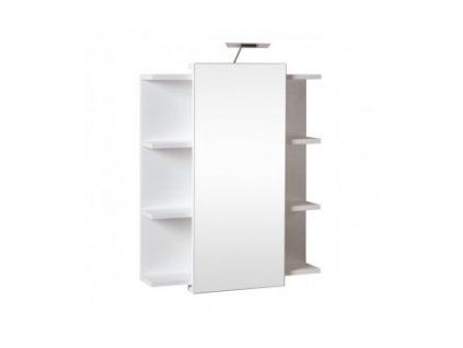 Krajcar KZ Zenon zrcadlová skříňka s osvětlením 65 x 82 x 17 cm bílá Z3.65