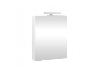 Krajcar zrcadlová skříňka s osvětlením 60 x 75 x 17 cm otevírání levé bílá ZP2.60