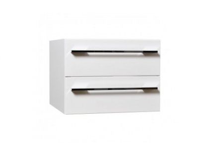 Krajcar KQ Quatro koupelnová skříňka 50 x 37 x 49 cm s výřezem na sifon bílá KQ1.50