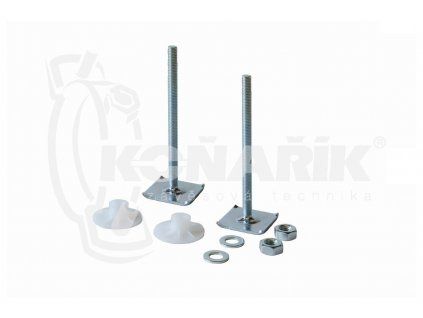 Koňařík souprava na upevnění umyvadel přes zeď M10x120 mm 60410120