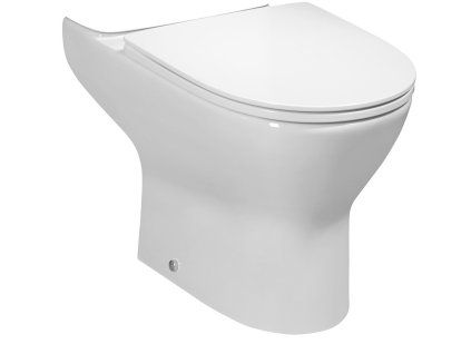 Bruckner Dario Rimless wc mísa pro kombi spodní i zadní odpad bílá 201.401.4