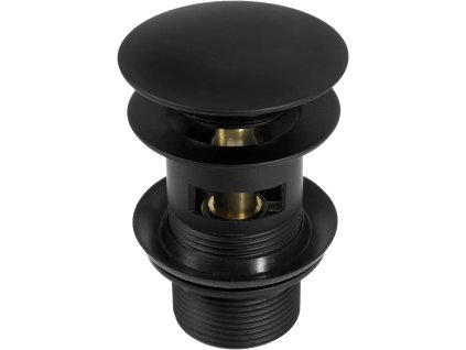 33120 vypust click clack pro umyvadla s prepadem black