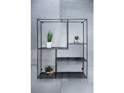 21517 nastenna dratena policka 50x60x20 cm cerna barva