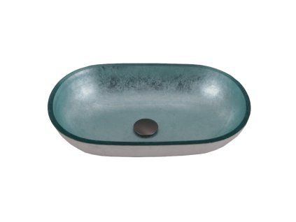 23098 sklenene umyvadlo na desku leiden 553412 cm