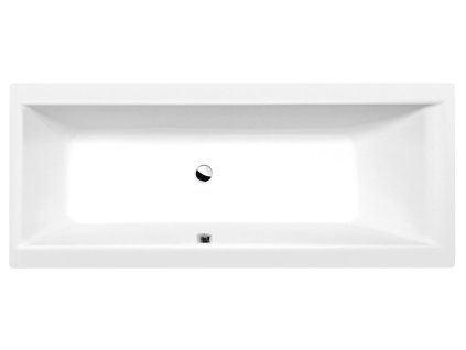 Polysan CLEO obdélníková vana 170 x 70 x 48 cm bílá mat 74611.11