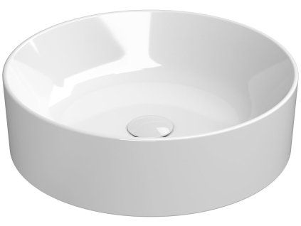 GSI Kube X keramické umyvadlo na desku průměr 45 cm ExtraGlaze bílá 942711
