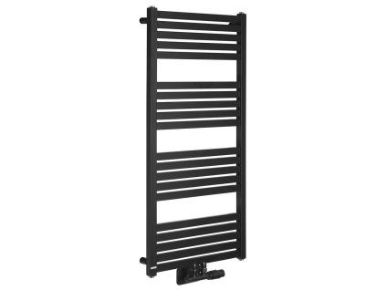 Bruckner Grunt otopné těleso rovné 500 x 1050 mm středové připojení černá mat 600.121.6
