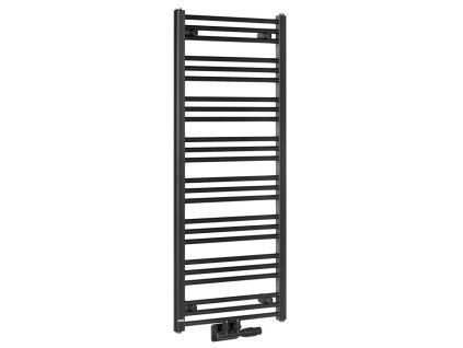 Bruckner Albrecht otopné těleso 500 x 1250 mm středové připojení černá mat 600.114.6