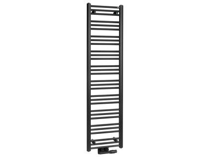 Bruckner Albrecht otopné těleso 400 x 1570 mm středové připojení černá mat 600.113.6