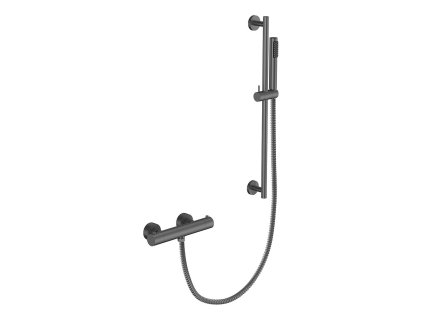 35130 nastenny termostaticky sprchovy set veo grafitova