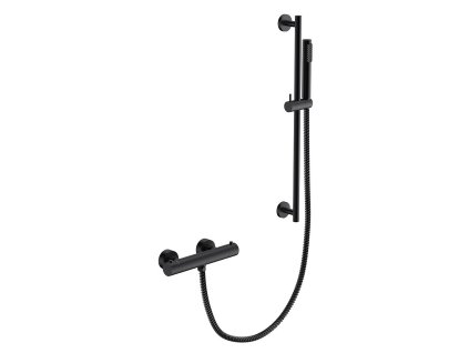 35128 nastenny termostaticky sprchovy set veo cerna