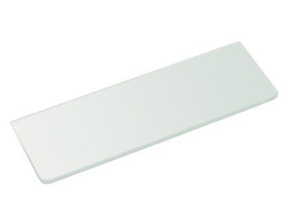 Sapho koupelnová police 200 x 100 x 8 mm mléčné sklo 22478