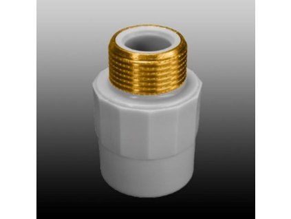 PPR DG přechodka s vnějším kovovým závitem 25x1/2" 77723