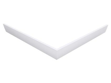 Polysan Aura 100 rohový panel bílá 60812