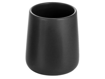 Aqualine Nero sklenka na postavení černá 08137