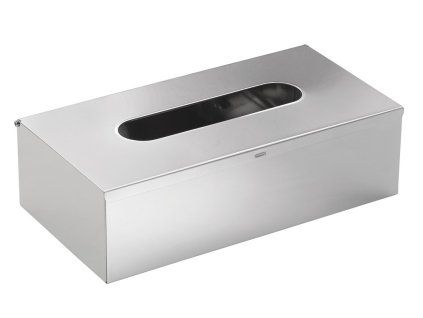 Gedy zásobník na papírové kapesníky 25 x 7,5 x 13 cm broušený 230838