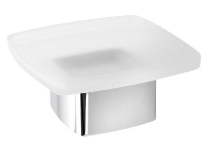 Gedy Lounge mýdlenka na postavení mléčné sklo chrom 545113