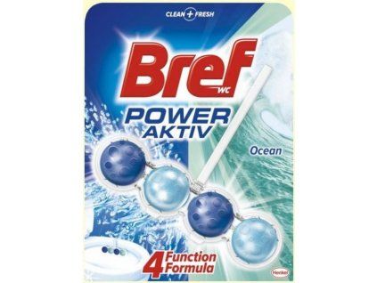 Bref Power Aktiv WC blok v kuličkách oceán 50g 104001O