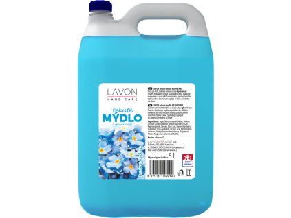 Lavon tekuté mýdlo poměnka modré 5l 103059M