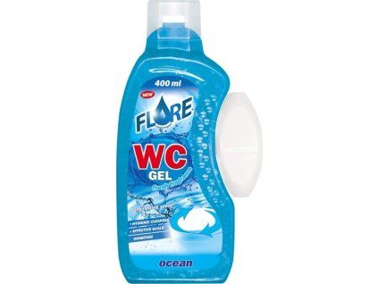 Flore WC gel s košíčkem oceán 400ml 104112
