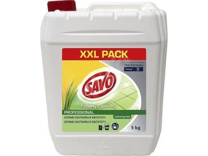 Savo Profi čistič na podlahy a povrchy lemongrass 5l 101073L