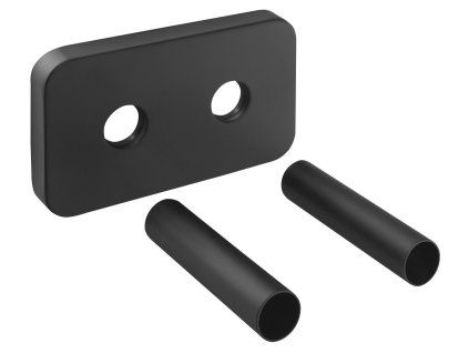 Bruckner Wicher krycí rozeta pro středové připojení 50 mm černá 600.315.6