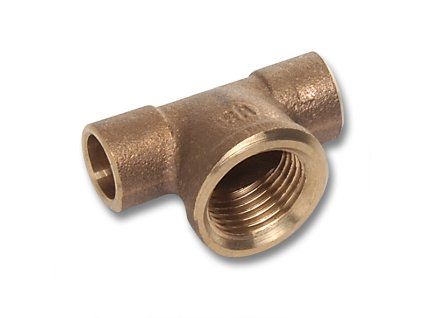 Sanha 4130G T-kus vnitřní závit pájecí Cu 35x1/2"x35 mm 141303512
