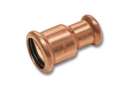 Sanha Press 6240 nátrubek redukovaný lisovací Cu voda 35x22 mm 162403522