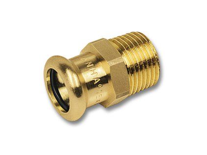 Sanha Purapress 8243G přechod vnější lisovací Cu voda 15x1/2" 182431512