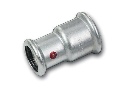 Sanha Therm 24240 nátrubek redukovaný lisovací uhlíková ocel 22x18 mm 1242402218