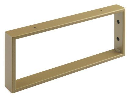 Sapho Podpěrná konzole 350 x 150 x 40 mm lakovaná ocel zlatá mat 1ks 30366
