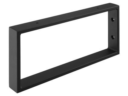 Sapho Podpěrná konzole 350 x 150 x 40 mm lakovaná ocel černá mat 1ks 30365