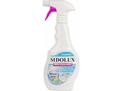 Sidolux Proffesional čistič na koupelny s aktivní pěnou citron 500ml 101131
