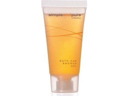 Simple and Pure hotelový sprchový gel v tubě 20ml 50 ks L-SPBSG20