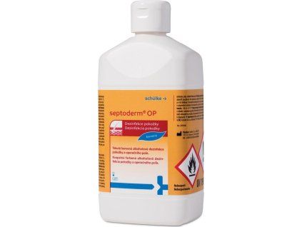 Septoderm OP barvená tekutá alkoholová dezinfekce 500ml L-70000213