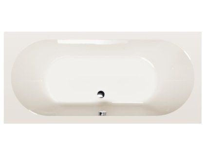 Polysan LEVANA obdélníková vana 170 x 80 x 39 cm ivory 71745.40