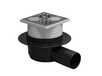 Plast Brno vpusť stavitelná boční nerez 50 mm SI50C00