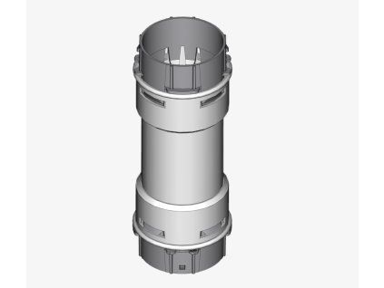 viessmann spojovaci kus pre flexibilny odvod spalin dn 60 94446