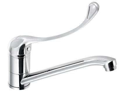 Aqualine 35 dřezová baterie stojánková lékařská páka chrom 54139