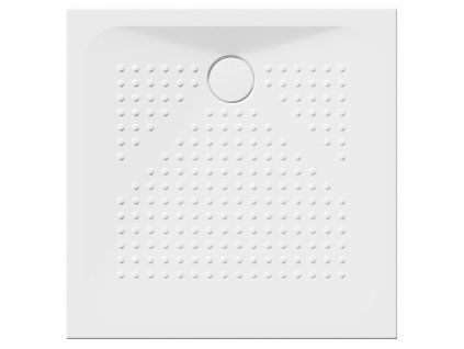 GSI Extra Flat sprchová vanička 90 x 90 x 4 cm keramická bílá ExtraGlaze 47090911