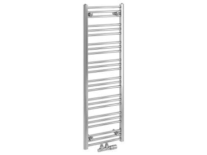 Bruckner Albrecht otopné těleso 400 x 1250 mm středové připojení chrom 600.112.1