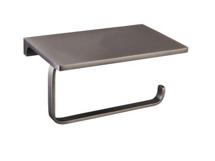 8095 1 8095 1 nil koupelnovy doplnek drzak toaletniho papiru s odkladaci polickou metal grey nla0403mg rav slezak