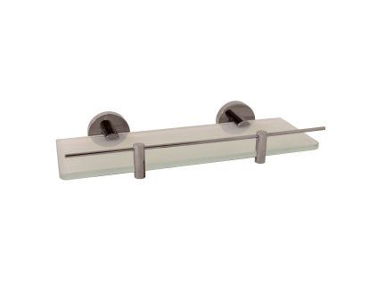 8572 2 8572 2 colorado koupelnovy doplnek policka sklenena 300 mm metal grey leskla coa0900 30mgl rav slezak
