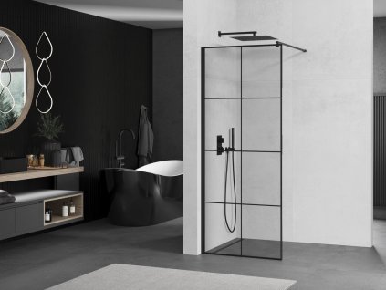 28094 walk in sprchovy kout albox black